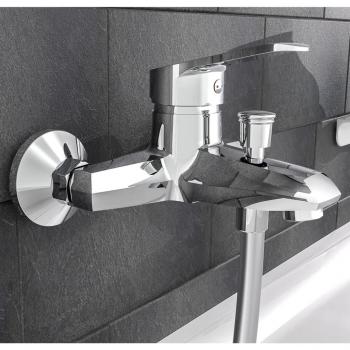 Grifo mezclador de baño TESSA cromado
