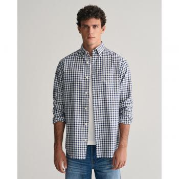 Gant - Camisa Oxford de cuadros Regular Fit Archive marino