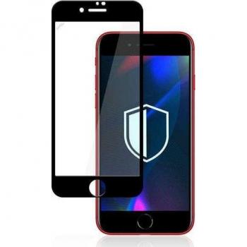 Protector de Pantalla 3MK HARDY - Vidrio Templado 9H para Apple iPhone SE (2020/2022) y iPhone 7/8, Color Negro