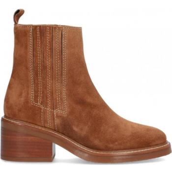 Botines de Mujer Alpe 26141101 Marrón Cuero BABY SILK