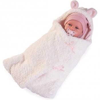 Muñecas Antonio Juan Babydoo Palabritas con Saco de Borreguillo 18306
