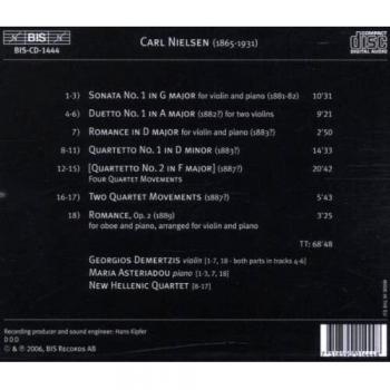 Carl Nielsen: Chamber Works for Violin & Strings