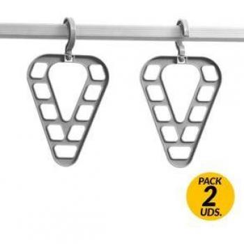 Pack de 2 Organizadores para Perchas Orzer InnovaGoods Gris 26x15x1,5 cm