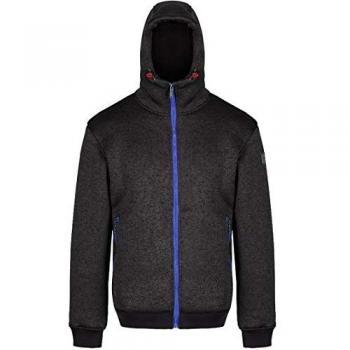 Regatta Mens Wynton Full Zip Pile Bonded Poly Hooded Fleece Jacket