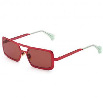 Retrosuperfuture STEREO PLASMA MM4 Men's Red Sunglasses 56mm