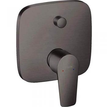 Mezclador de Bañera Empotrado Hansgrohe Talis E Monocomando Cromo Negro Cepillado - 71745340