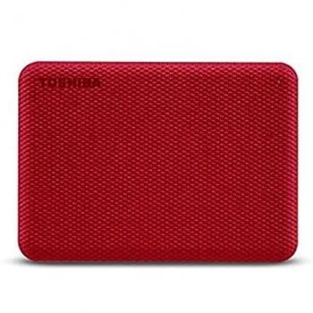 Toshiba Canvio Advance 1TB External Hard Drive Red