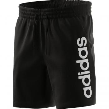 Pantalones cortos Adidas Essentials Aeroready Single Jersey Linear Logo Hombres - Negro