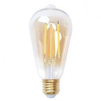 Bombilla LED inteligente Wi-Fi Sonoff B02-F-ST64, Filamento, Regulable, E27, Blanca