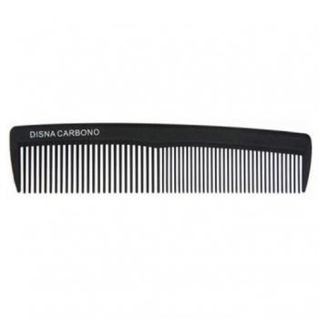 Peine Carbono Bolsillo Disprof para Cortar y Desenredar Pelo, Ref. Pe-51875, material de carbono, tamaño compacto ideal para llevar en el bolsillo, resistente al calor y productos químicos, diseño ant estático que