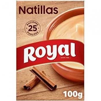 Royal Natillas Caseras Receta Tradicional, Preparado en Polvo 25 Raciones, 100g