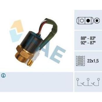 Interruptor de temperatura para ventilador del radiador FAE 37890