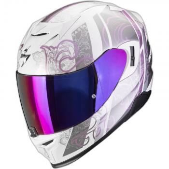 Casco Scorpion EXO 520 EVO AIR FASTA Negro-Púrpura