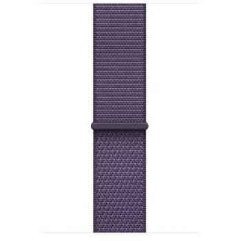 Correa deportiva Apple Loop 46mm en color Niebla Lila, Nylon reciclado y Spandex