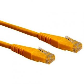 Cable de conexión UTP Cat.6 Clase E, amarillo, 1,5 m