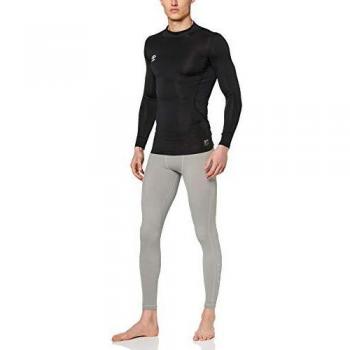 UMBRO - Camiseta sin Mangas para Hombre, Hombre, Core Long Sleeve High Neck, Negro
