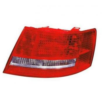 Piloto trasero completo derecho Van Wezel para Audi A6 (2004-2008) sin modelo Break, incluye soporte de lámpara