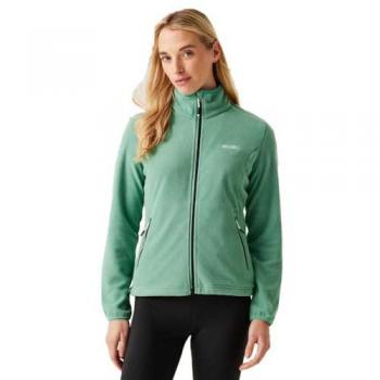 Regatta Women's Floreo IV Full Zip Fleece Jacket - Dusty Green, Size 16