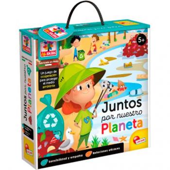 JUNTOS POR NUESTRO PLANETA DE LIFE SKILLS - Producto educativo, incluye actividades de aprendizaje sobre sostenibilidad, conciencia ambiental y habilidades para la vida; diseñado para fomentar el trabajo en equipo y la responsabilidad social entre los pa