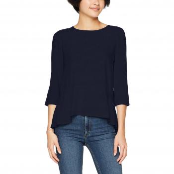 Vero Moda Vmboca Frill 3/4 Top Noos, Camiseta sin Mangas para Mujer, Azul