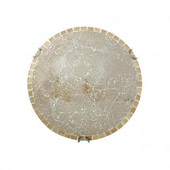 Plafón Tenor 2xE27 Ámbar Mosaico 10x30x30 cm