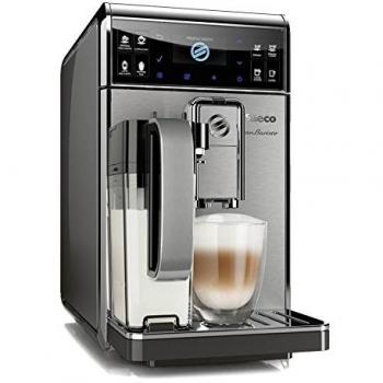 Saeco GranBaristo HD8975/01 Independiente Totalmente automática Máquina espresso 1.7L Acero inoxidable, Antracita - Cafetera