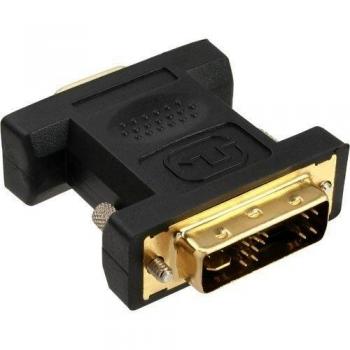 Adaptador DVI-A a VGA InLine® Analógico 12+5, Conector Macho a Hembrapulgadas, Dorado