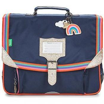 Tann's Cartera LEILA CARTABLE 38 CM para niña, color Bleu Marine, modelo Les Fantaisies, dimensiones 38 cm