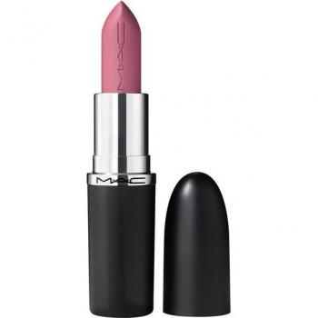MAC Cosmetics MACximal Sleek Satin Lipstick - Creamy Moisturising Lipstick, Shade Pink Peppermint, 3.5 g