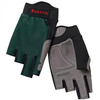 Guantes para Hombre Westin Drip UPF 50+ Verde Profundo Talla L