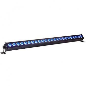 Barra LED RGBW 4 en 1 de 24 x 4W con Control Remoto y DMX