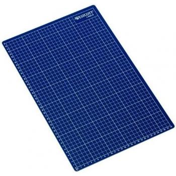 Westcott E-46003 00 - Alfombrilla para cortar, tamaño A3, color azul
