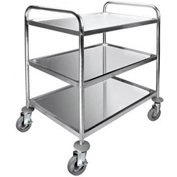Lacor - 66349 - Carro Servicio Desmontable 3 Bandejas