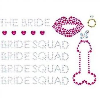 Leg Avenue Bride Squad Joyas Multicolor, Talla única
