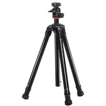 Vanguard Nivelo 214BK - Trípode de Aluminio con rótula integrada, Negro