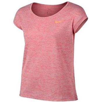Nike G  Ss Dfc - Top manga corta para niña, color naranja, talla M
