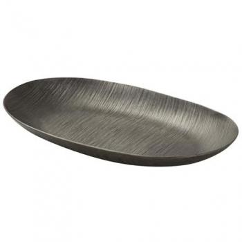 Centro de Mesa de Aluminio Gris 34x21x2 cm - Diseño Elegante y Resistente