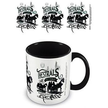 Harry Potter - Coloured Inner Mug Thestrals, Black