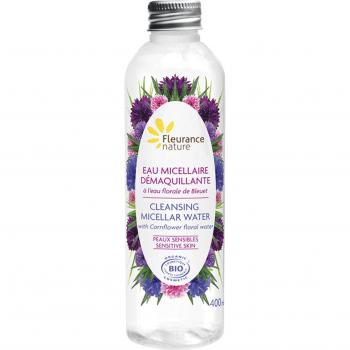 Agua Micelar Desmaquillante Con Aciano Bio 400 ml Fleurance Nature