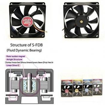 Scythe S-Flex 92 mm - Ventilador de PC