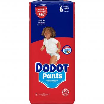 Dodot Pants Pañal-Braguita Talla 6, 48 unidades