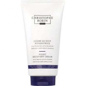 Christophe Robin Night Recovery Cream with White Lotus Flower 150ml