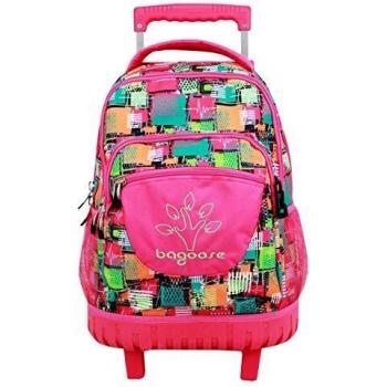 CYP- Mochila Trolley 45 cm Patchwork Bagoose, Multicolor
