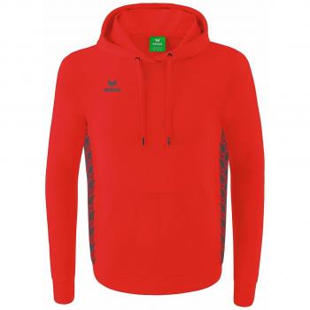 Erima Essential Team Hoodie - Unisex Red XL