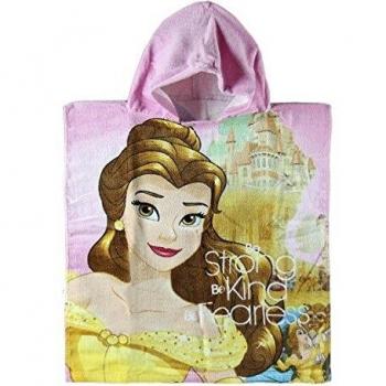 CERDÁ Poncho toalla Princesas Disney Be Strong algodon