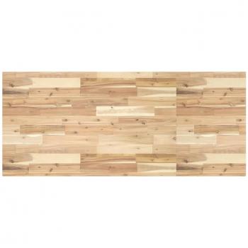 Tablero Escritorio Madera Maciza Acacia Sin Tratar 120x60x4 Cm Marrón