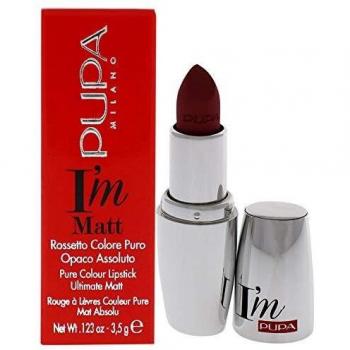Pupa Milano I Am Matte Lipstick 012 Angel Rose - Velvet Finish, Long-lasting Wear
