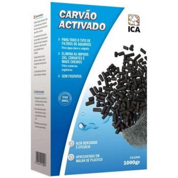 Carbón activado para filtros de acuarios 1000 g