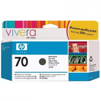 Cartucho de tinta HP DesignJet 70 negro mate de 130 ml C9448A