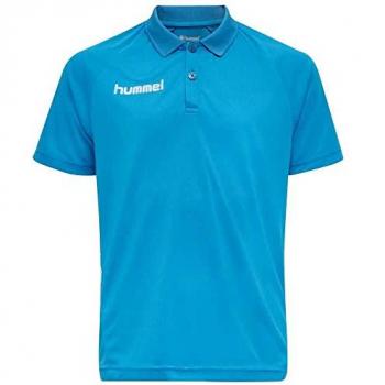Hummel Promo Kids Polo Shirt - Unisex Blue